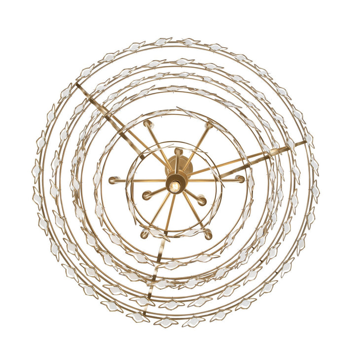 Varaluz Fleur 386C10FG Chandelier Light - French Gold