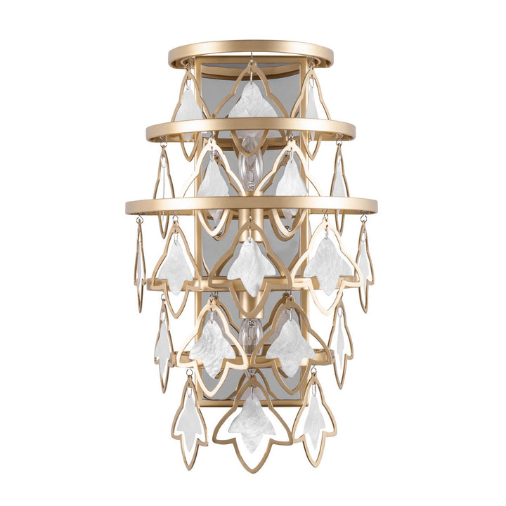 Varaluz Fleur 386W02FG Wall Sconce Light - French Gold