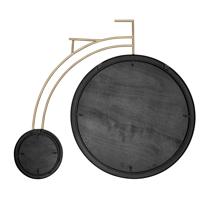 Varaluz Lighting 407MI10MBHG Modern Out For A Ride Mirror Matte Black/Havana Gold