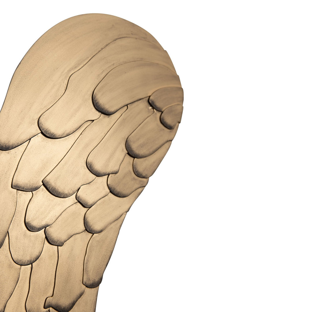 Varaluz Lighting 425WA97HG Modern Angel Wings Mirror Havana Gold