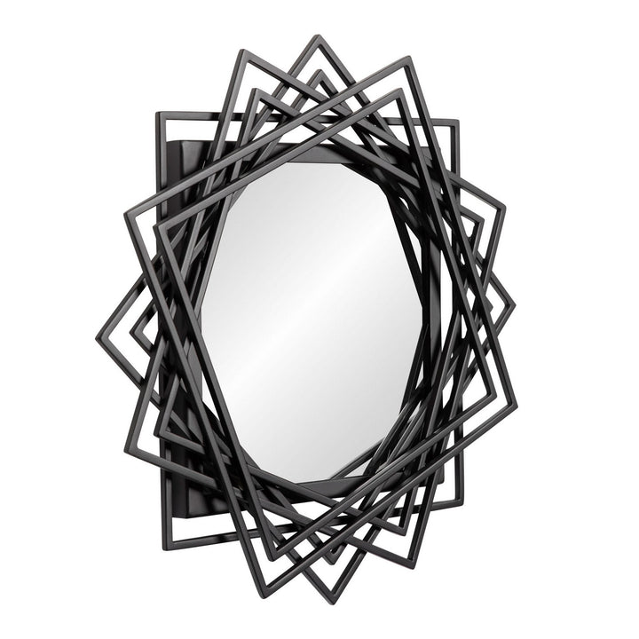 Varaluz Lighting 446MI16MB Modern Lexicon Mirror Matte Black