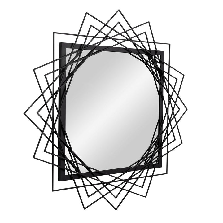 Varaluz Lighting 446MI42MB Modern Lexicon Mirror Matte Black