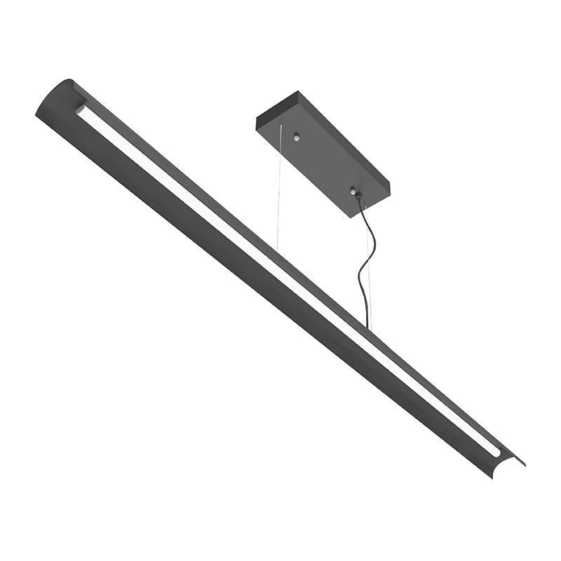 Westgate Lighting SCP-8FT-40-60W-MCTP-BK  Decorative Linear Direct Or Indirect Lighting Sandy Black