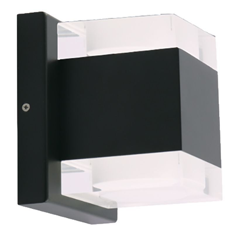 Westgate Lighting LRS-J-MCT-C90-BK  Wall Mount Outdoor Light Black