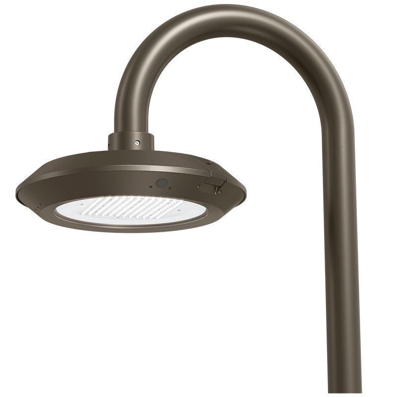 Westgate Lighting GPX-18-60W-MCTP-BM  Post Disk Light Outdoor Light Bronze