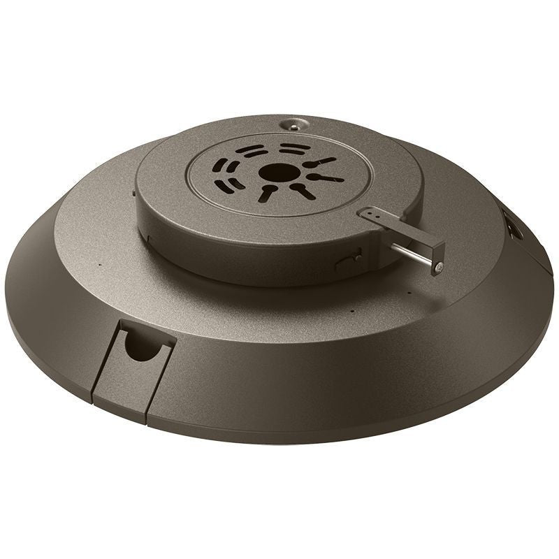 Westgate Lighting GPX-18-60W-MCTP-CM  Post Disk Light Outdoor Light Bronze