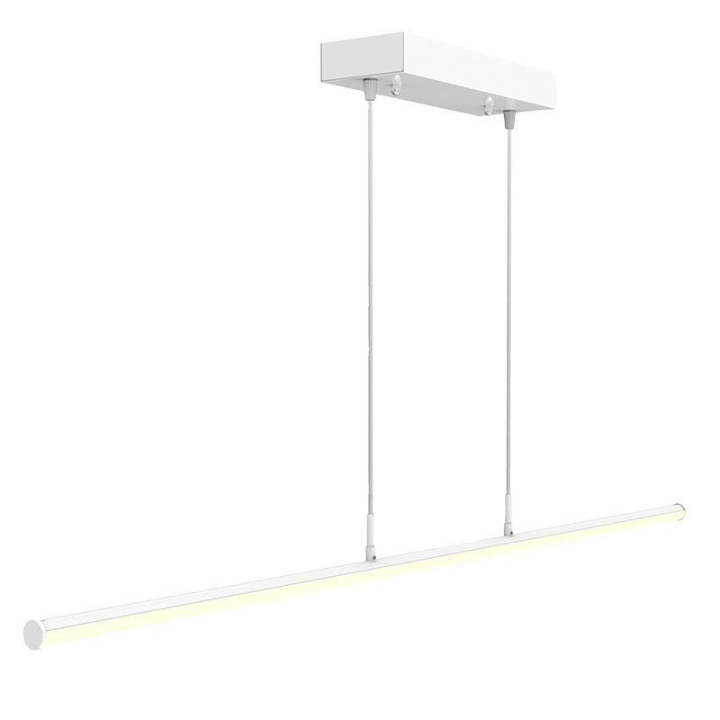 Westgate Lighting SDTL-8FT-40-60W-MCTP  Linear Tube Decorative Susp. Light Tunable Lighting Sandy White