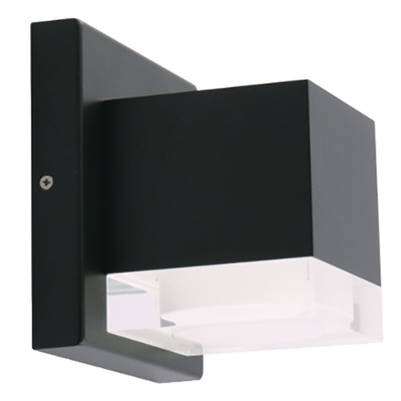 Westgate Lighting LRS-J1S-MCT-C90-BK  Wall Mount Outdoor Light Black