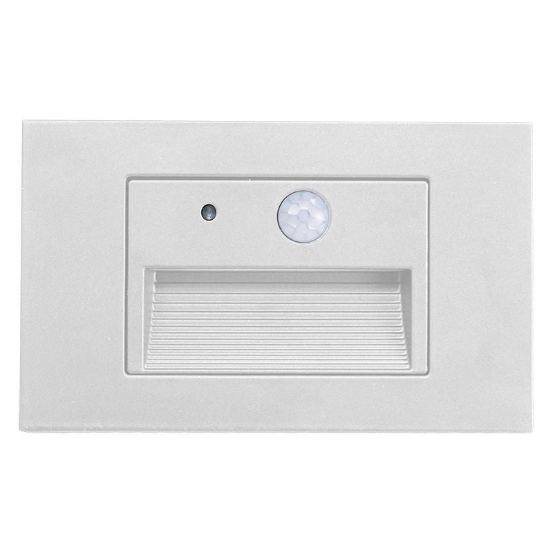Westgate Lighting SLE-A-120V-MCT-PIR-WH  Integrated Step Light Landscape Light White