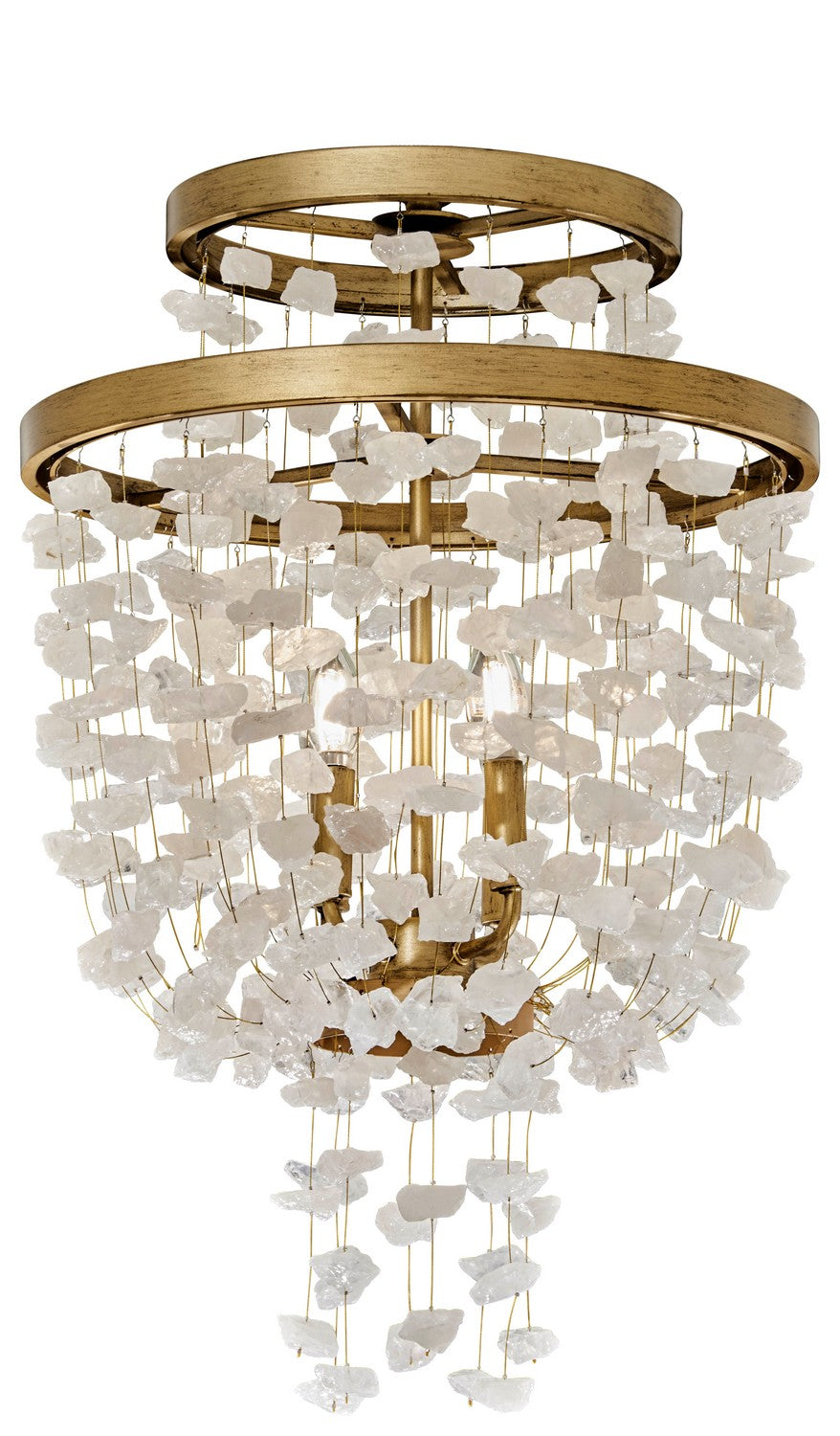 Metropolitan Stonybrook, A Robin Baron Design N6895-898 Chandelier Light - Havana Gold