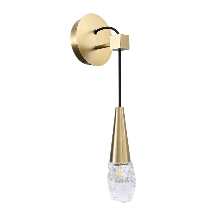 Kanova & Co. Ayla KWS3104-1BS Wall Light - Burnished Brass