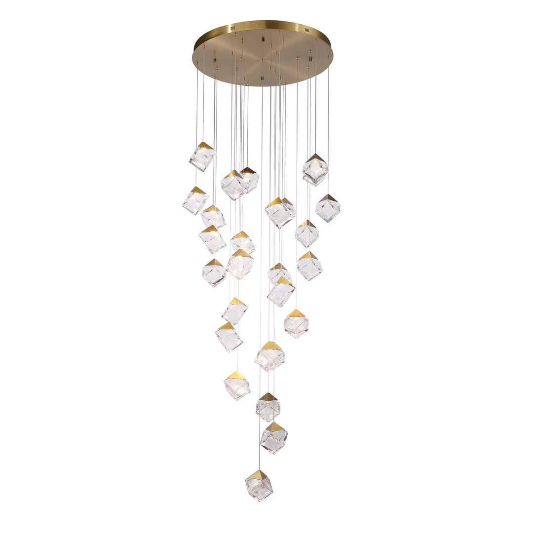 Kanova & Co. Pensey KCH3210R-27BN Chandelier Light - Brushed Nickel