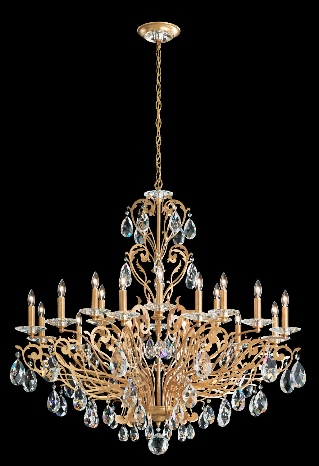 Schonbek Filigrae FE7018N-22H Chandelier Light - Heirloom Gold