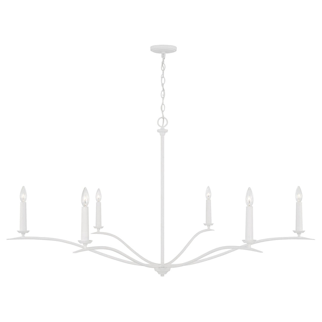 Capital Grady 450661XW Chandelier Light - Textured White