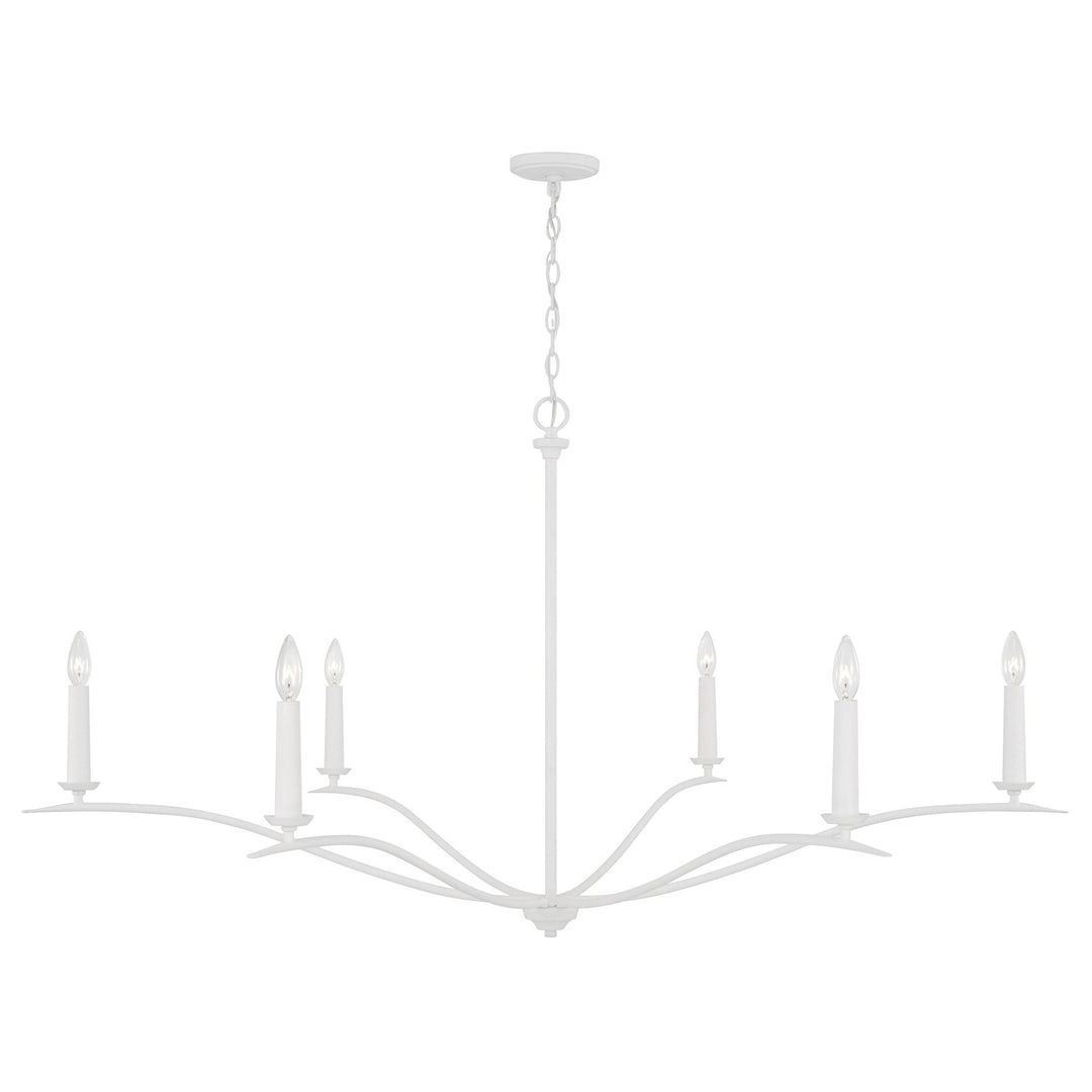 Capital Grady 450661XW Chandelier Light - Textured White