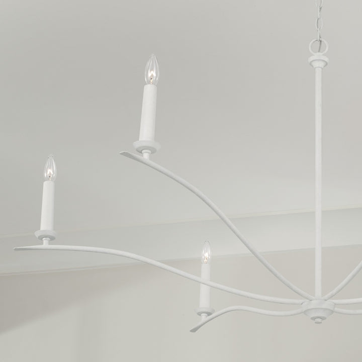 Capital Grady 450661XW Chandelier Light - Textured White