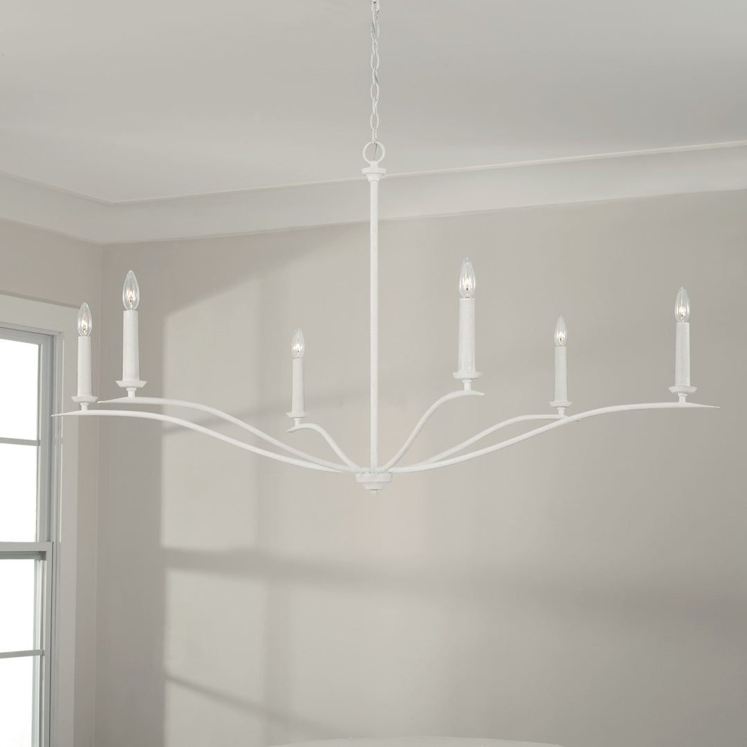Capital Grady 450661XW Chandelier Light - Textured White