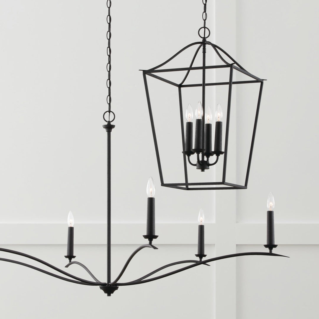 Capital Grady 450661BI Chandelier Light - Black Iron