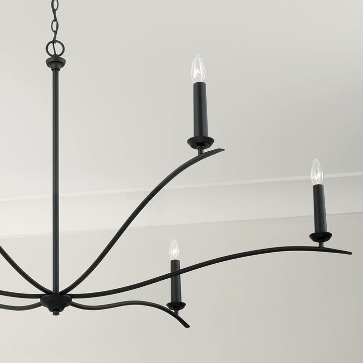 Capital Grady 450661BI Chandelier Light - Black Iron