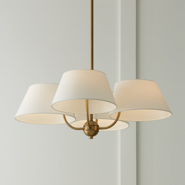 Capital Welsley 450441AD Chandelier Light - Aged Brass