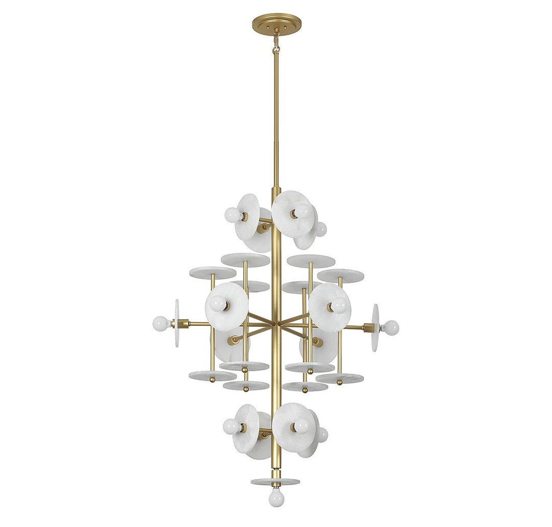 Savoy House Amani 1-1592-15-38 Chandelier Light - Royal Gold