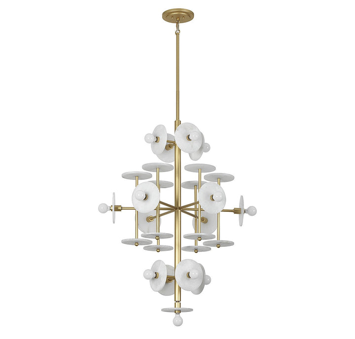 Savoy House Amani 1-1592-15-38 Chandelier Light - Royal Gold