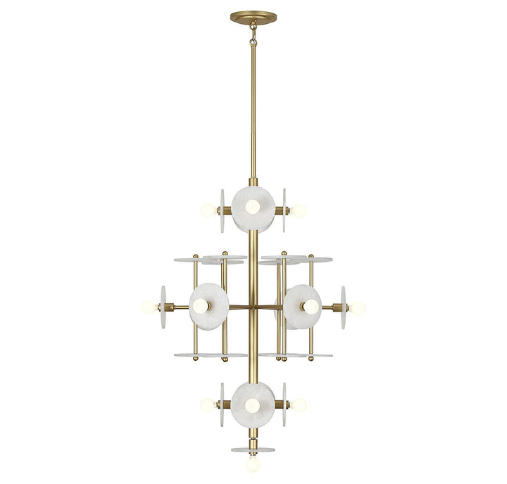 Savoy House Amani 1-1592-15-38 Chandelier Light - Royal Gold