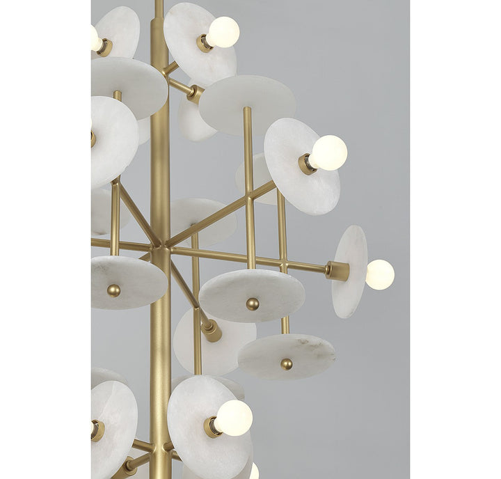 Savoy House Amani 1-1592-15-38 Chandelier Light - Royal Gold