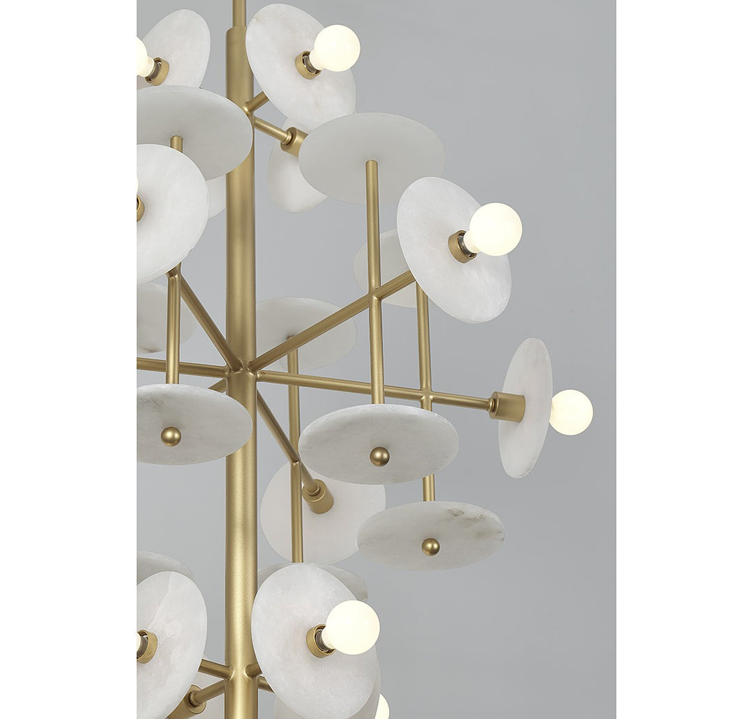 Savoy House Amani 1-1592-15-38 Chandelier Light - Royal Gold