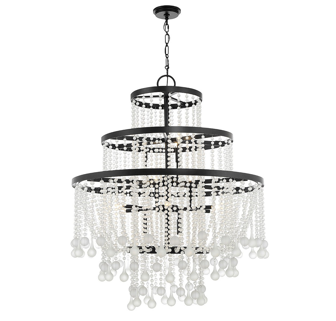 Savoy House Luna 1-1868-15-89 Chandelier Light - Matte Black