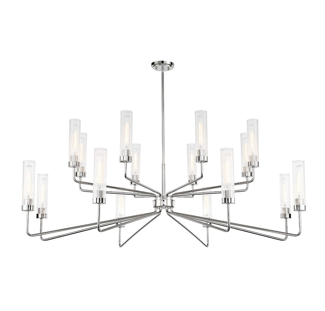 Savoy House Baker 1-8862-16-109 Chandelier Light - Polished Nickel
