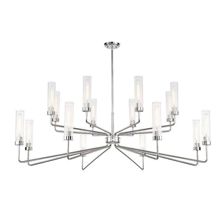 Savoy House Baker 1-8862-16-109 Chandelier Light - Polished Nickel