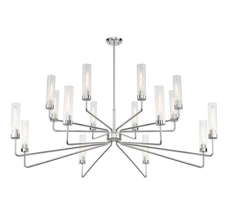 Savoy House Baker 1-8862-16-109 Chandelier Light - Polished Nickel