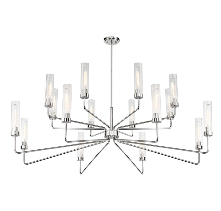 Savoy House Baker 1-8862-16-109 Chandelier Light - Polished Nickel