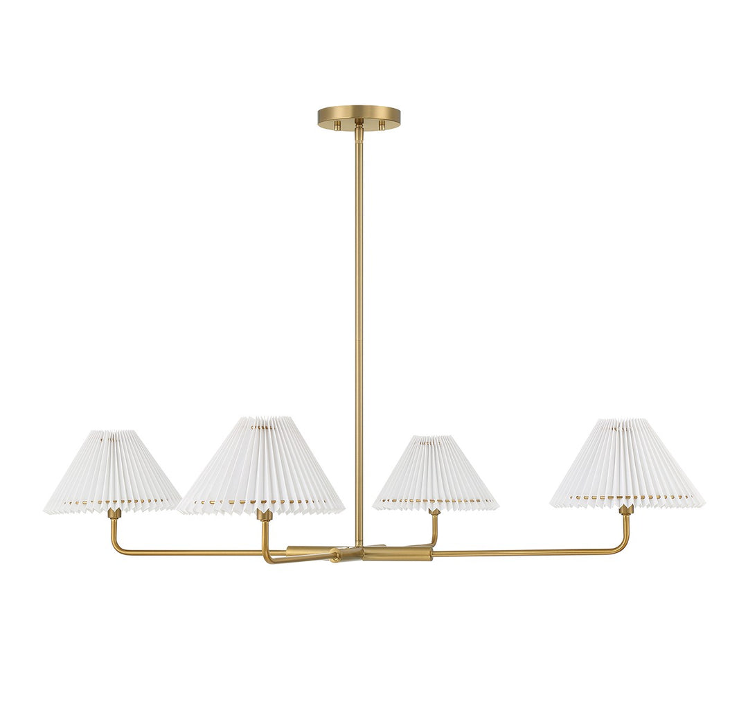 Meridian M100121NB Pendant Light - Natural Brass