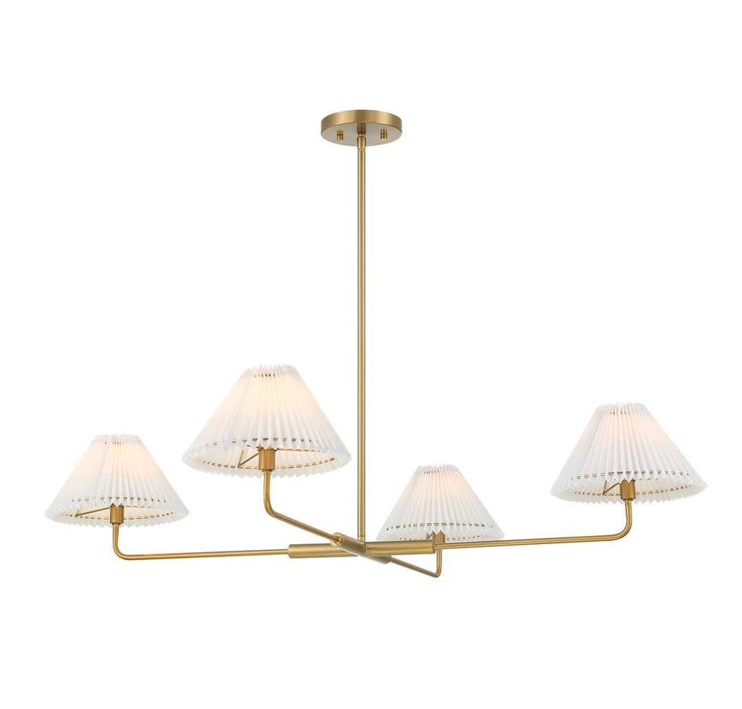 Meridian M100121NB Pendant Light - Natural Brass