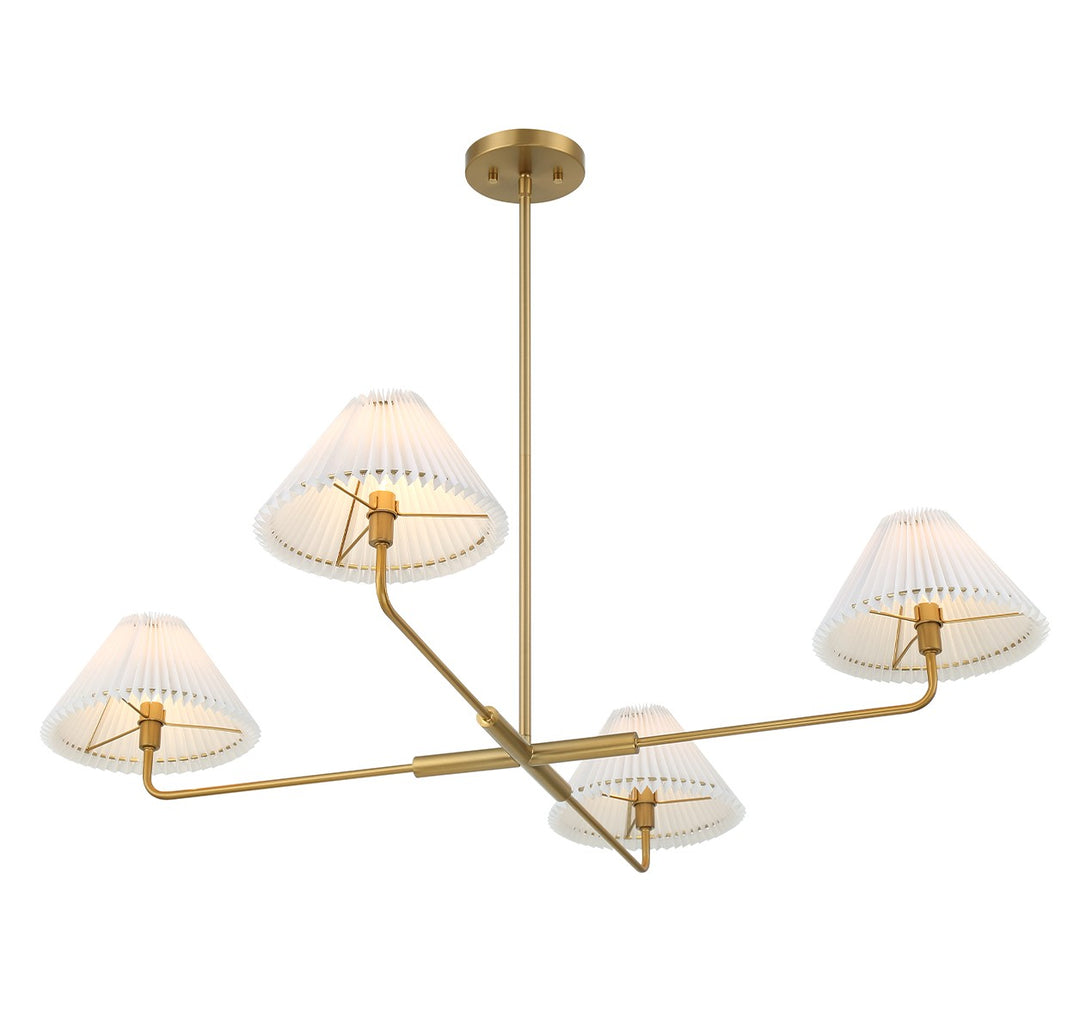 Meridian M100121NB Pendant Light - Natural Brass