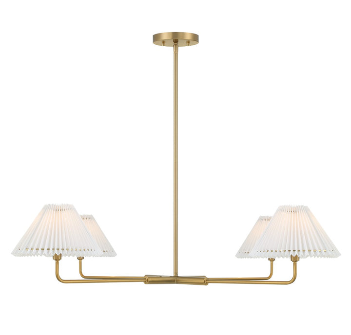 Meridian M100121NB Pendant Light - Natural Brass