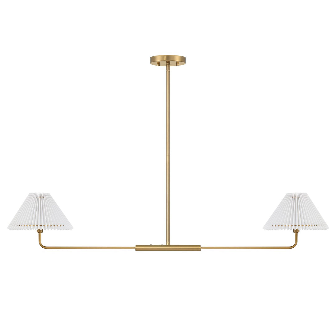 Meridian M100122NB Pendant Light - Natural Brass