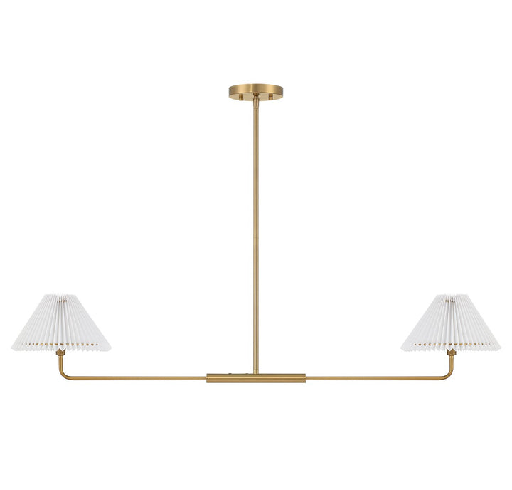 Meridian M100122NB Pendant Light - Natural Brass