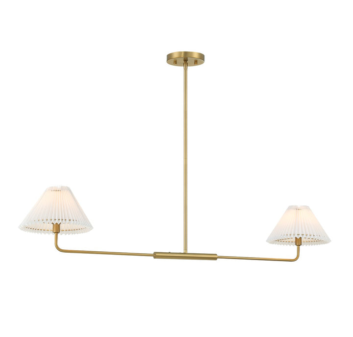 Meridian M100122NB Pendant Light - Natural Brass