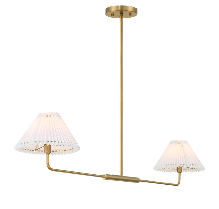 Meridian M100122NB Pendant Light - Natural Brass