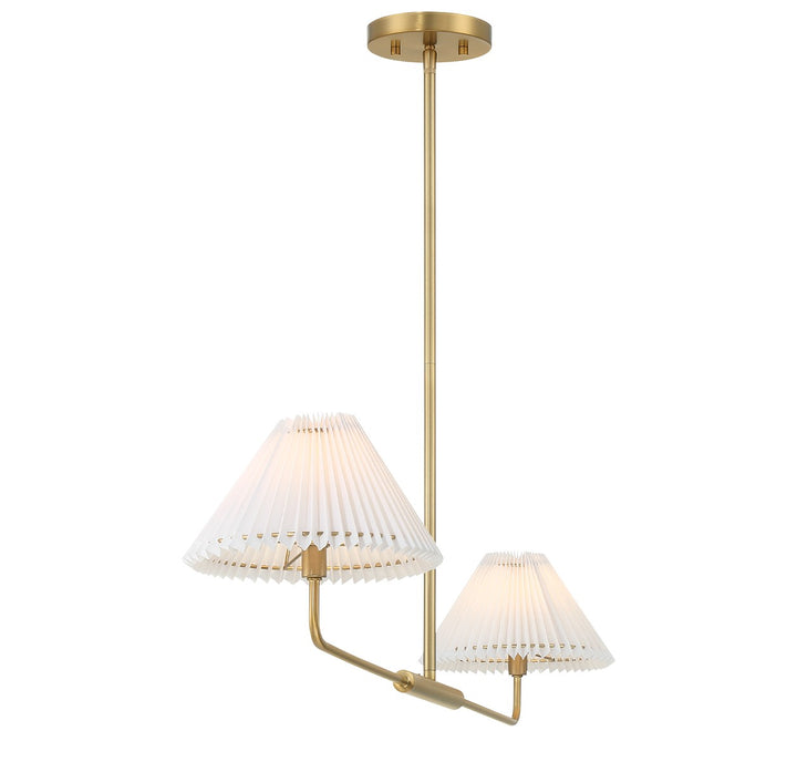 Meridian M100122NB Pendant Light - Natural Brass