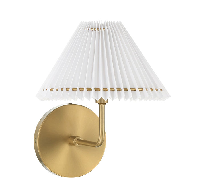 Meridian M90105NB Wall Light - Natural Brass