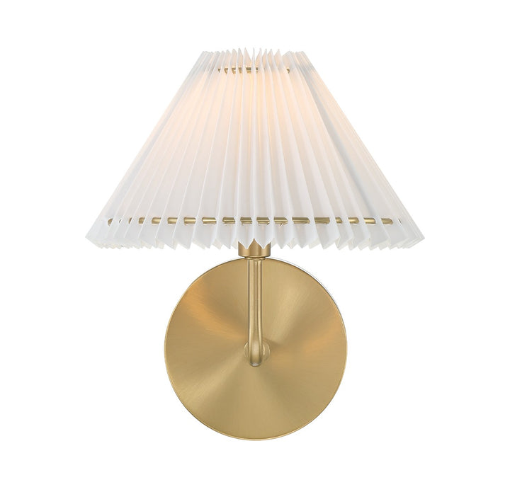 Meridian M90105NB Wall Light - Natural Brass