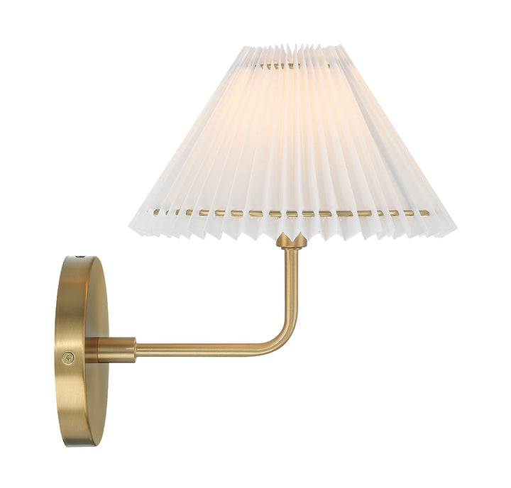 Meridian M90105NB Wall Light - Natural Brass