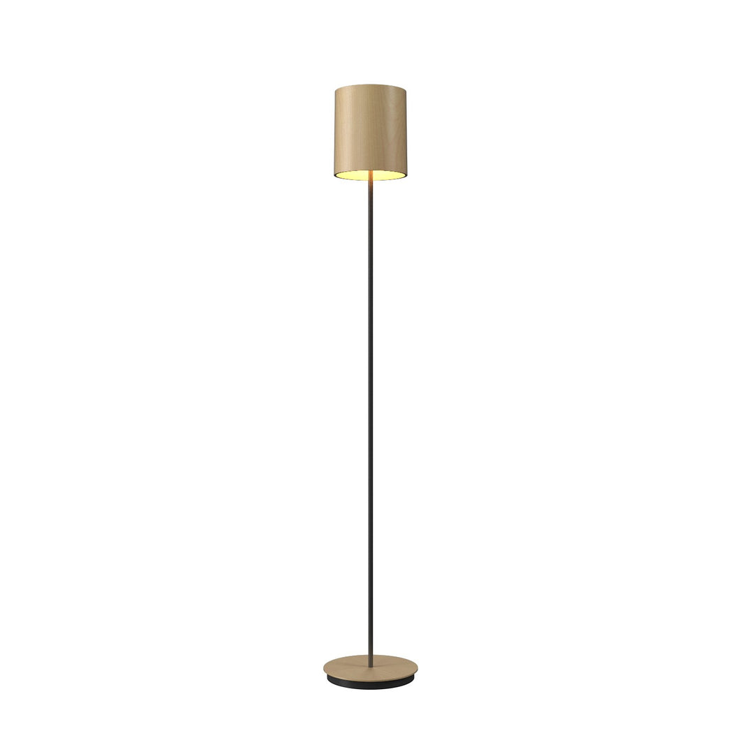 Accord Lighting 3054.34 Cylindrical One Light Floor Lamp Floor Lamp Maple