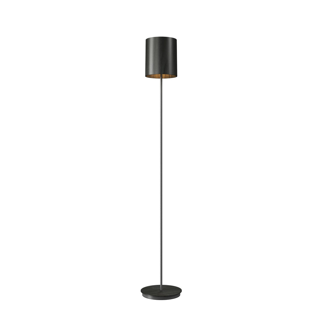 Accord Lighting 3054.44 Cylindrical One Light Floor Lamp Floor Lamp Charcoal