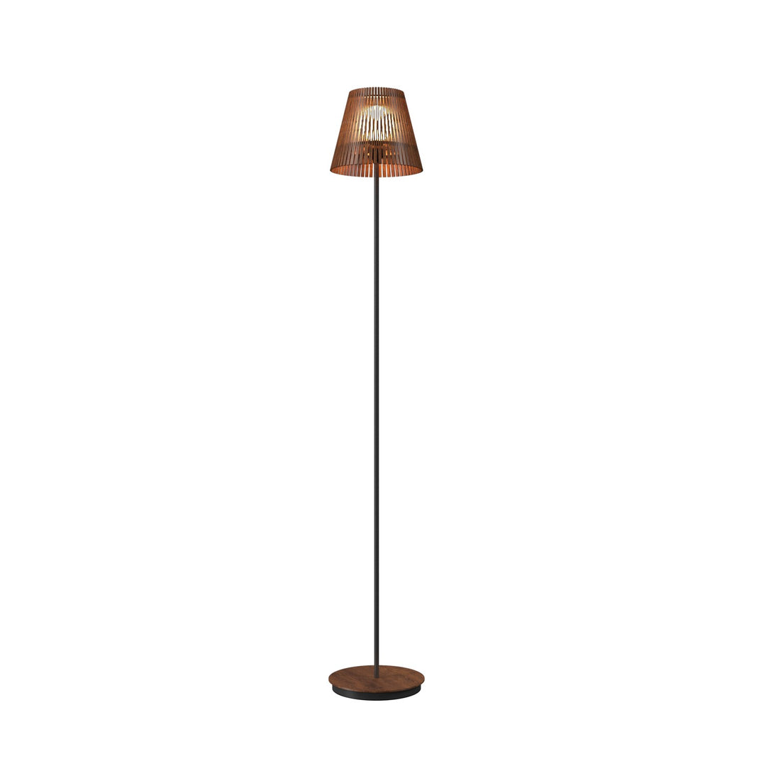 Accord Lighting 3058.06 Living Hinges One Light Floor Lamp Floor Lamp Imbuia