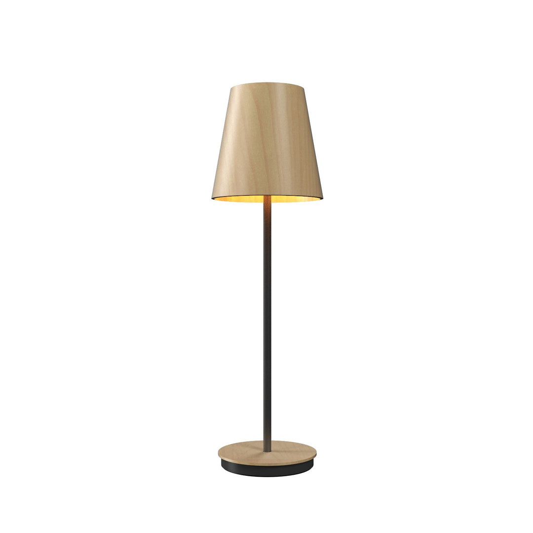 Accord Lighting 7078.34 Conical One Light Table Lamp Table Lamp Maple